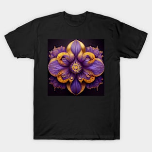 psychedelic, violet and gold 02 T-Shirt